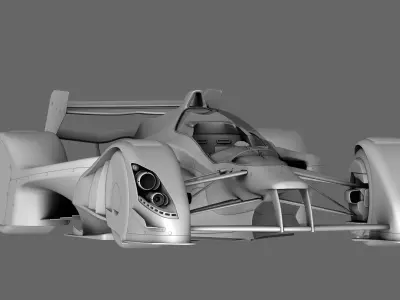 RB X2010 X1 5G Formula Concept Low-poly 3D model