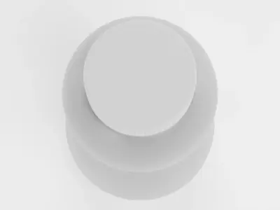 Universal Plastic Bottle V5 - Product Packaging Low-poly 3D model