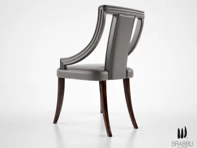 Brabbu Eanda dining chair 3D model