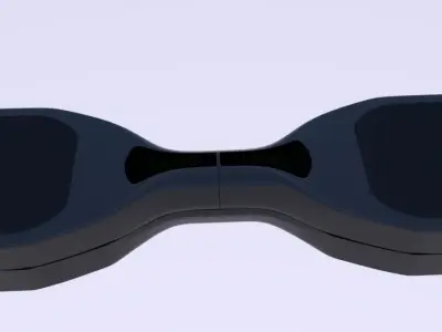  Electric Skateboard  3D model