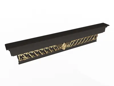 Cornice Decoration Molding 05 Low-poly 3D model