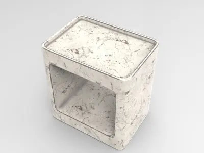Ufes Side Table Low-poly 3D model