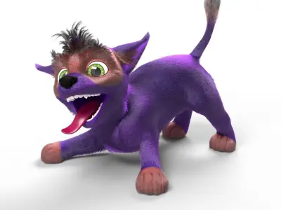 Stylize Dog   3D model