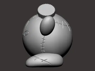 KIRBY - FRANKENSTEIN - HALLOWEEN Free 3D print model