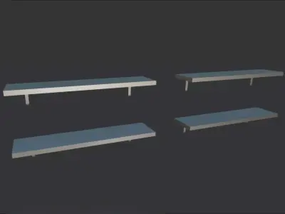 Wall Shelf 3D model