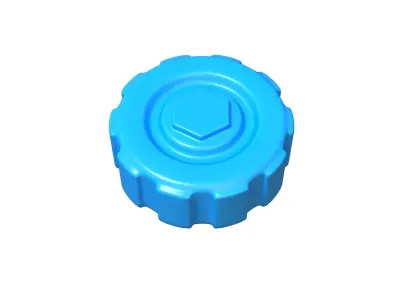 Toy Truck Wheel  3D model 3D model