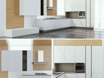 Kitchen Cucine Stosa Infinity Diagonal D3 3D model