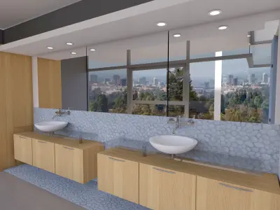 Bathroom 07 3D model