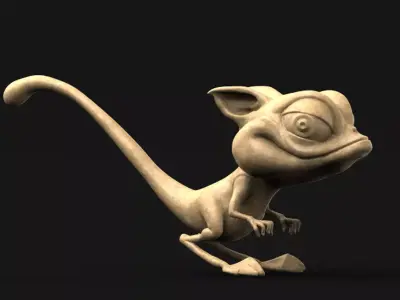 Character Creature kangaroo 3D Print 3D print model