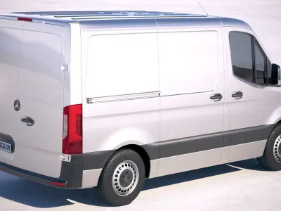 Mercedes-Benz Sprinter Short 2019 3D model