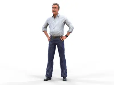 N1 Top Gear TV show Jeremy Clarkson 3D print model