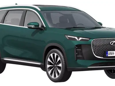 Chery Tiggo 8 2026 3D model