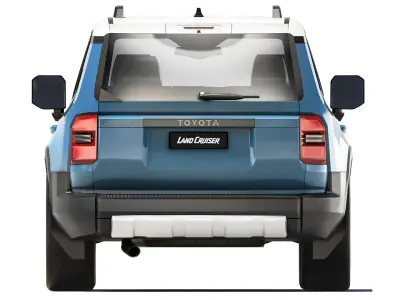 Toyota Land Cruiser 250 Prado 2024 3D model