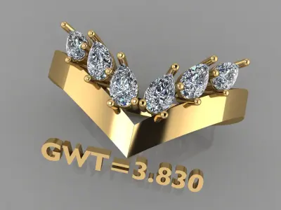 FASION RING 3D model