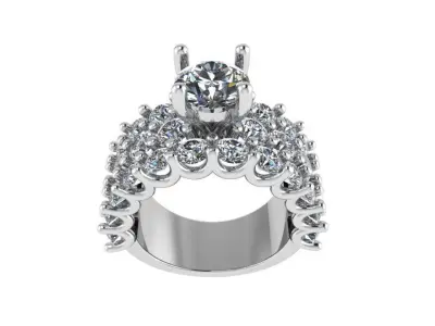 Diamond Ring 4041 3D print model
