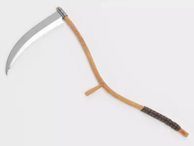 Scythe Realistic V1 Low-poly 3D model