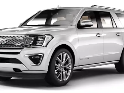 Expedition Platinum Max 2018 3D model