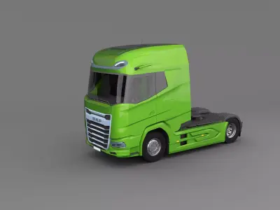 DAF XG 2021 3D model