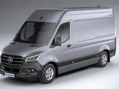 Mercedes-Benz Sprinter Van Standard 2025 3D model