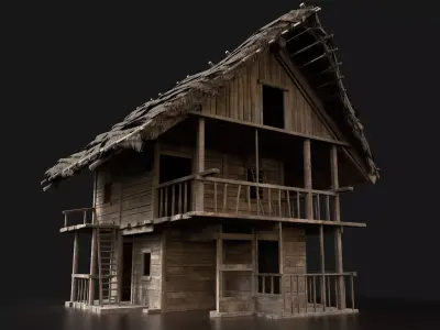 Free for awesome people Free low-poly 3D model get