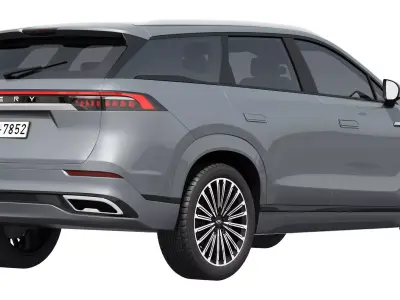 Chery Tiggo 9 2024 3D model