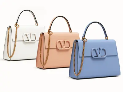 Valentino Garavani Handbag Collection 3D Model Pack