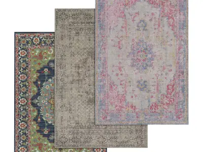 Rug Set 644 3D model