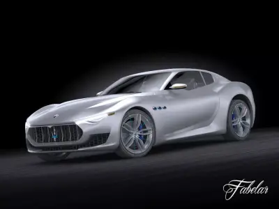 Maserati Alfieri 3D model