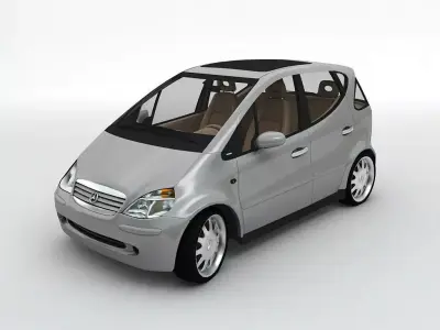  2001 Mercedes A Class 3D model
