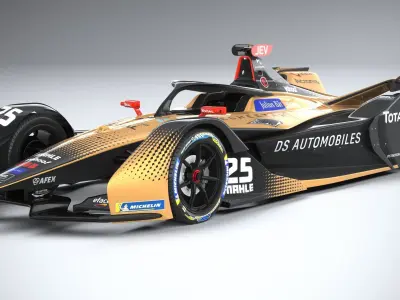 Formula E DS 2021 3D model