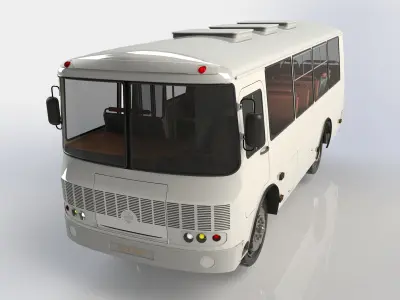 Bus PAZ-320530-04 3D model