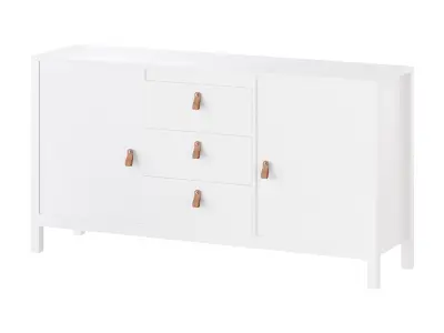 Mcintyre Wide 3 Drawer Sideboard 3D model