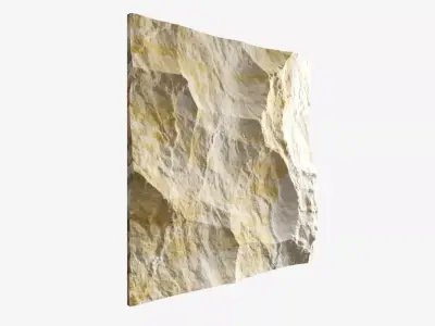 357-RockPanel piece of rock 3D model