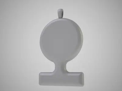 Protective Eye Necklace 3D print model