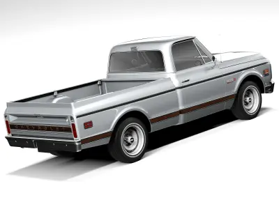 Chevrolet C10 Cheyenne 1972 3D model