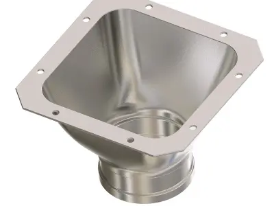 Industrial Air Duct 3D print model