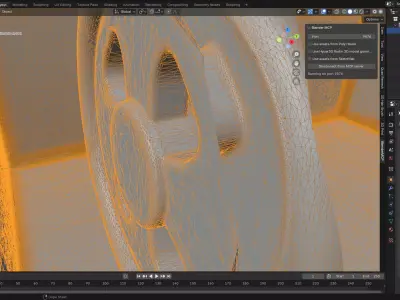 Stylized Cartoon Car 3D Printable Model 3D print model