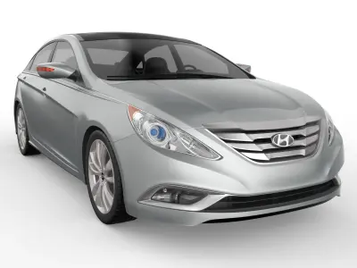Hyundai Sonata 2013  3D model