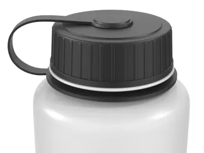 3 Water Bottles Collection PBR 3D Model Pack