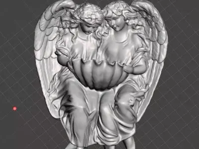 angles wall deco 3D print model