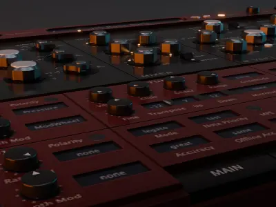 Diva - u-he VST Synthesizer 3D Model 3D model