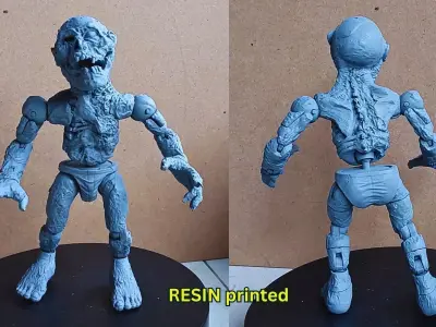  Zombie BOB FEB9 Unique Action Figures 3D print model