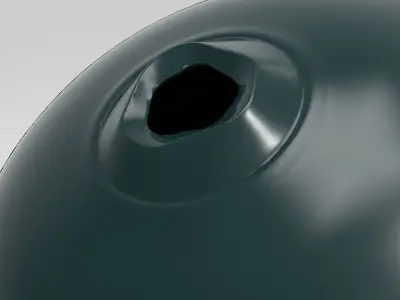 Kao Vase Low-poly 3D model