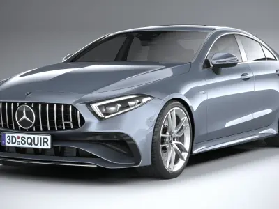 Mercedes-Benz CLS AMG 2022 3D model