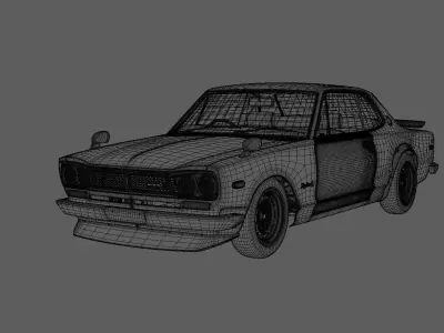 Nissan Skyline GTR 3D model