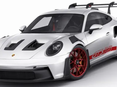 Porsche 911 GT3 RS 992 2023 3D model