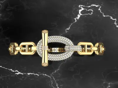  hermes bileklik 3D print model