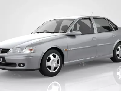Vauxhall Vectra B Sedan Facelift 3D model