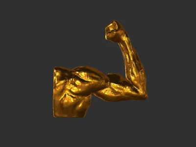 Hand Arm 3D print model