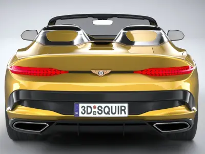 Bentley Mulliner Bacalar 2021 3D model